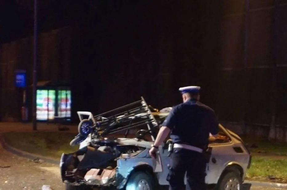 katowice wypadek