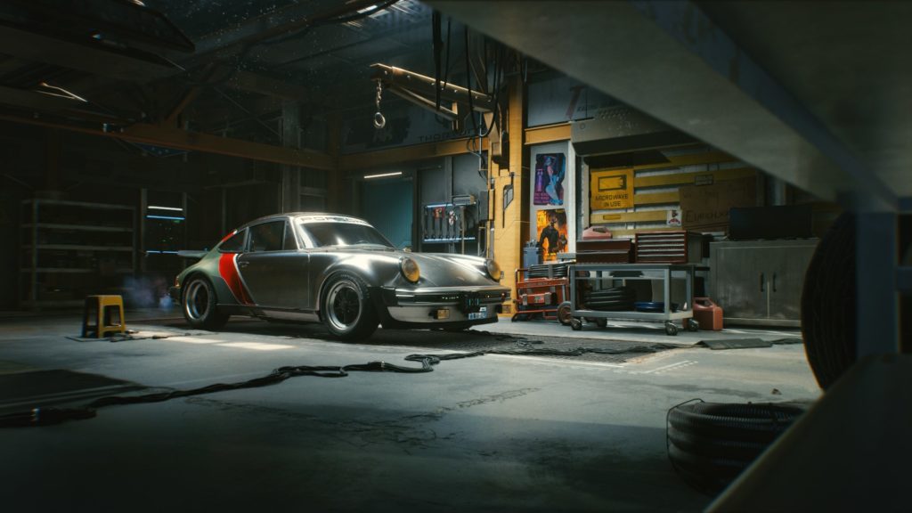 Cyberpunk 2077 samochody 