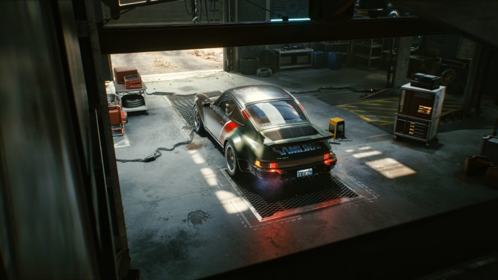 Cyberpunk 2077 samochody 