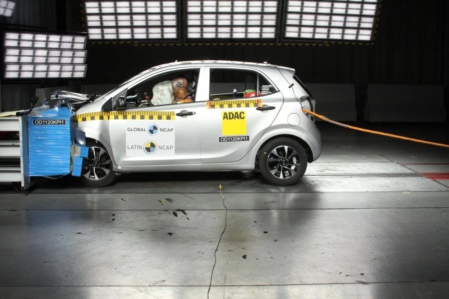 Kia Picanto dostała zero gwiazdek w Latin NCAP. Ale i tak może być z siebie zadowolona
