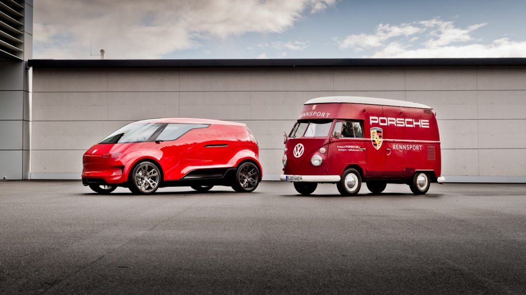 porsche van vision renndienst