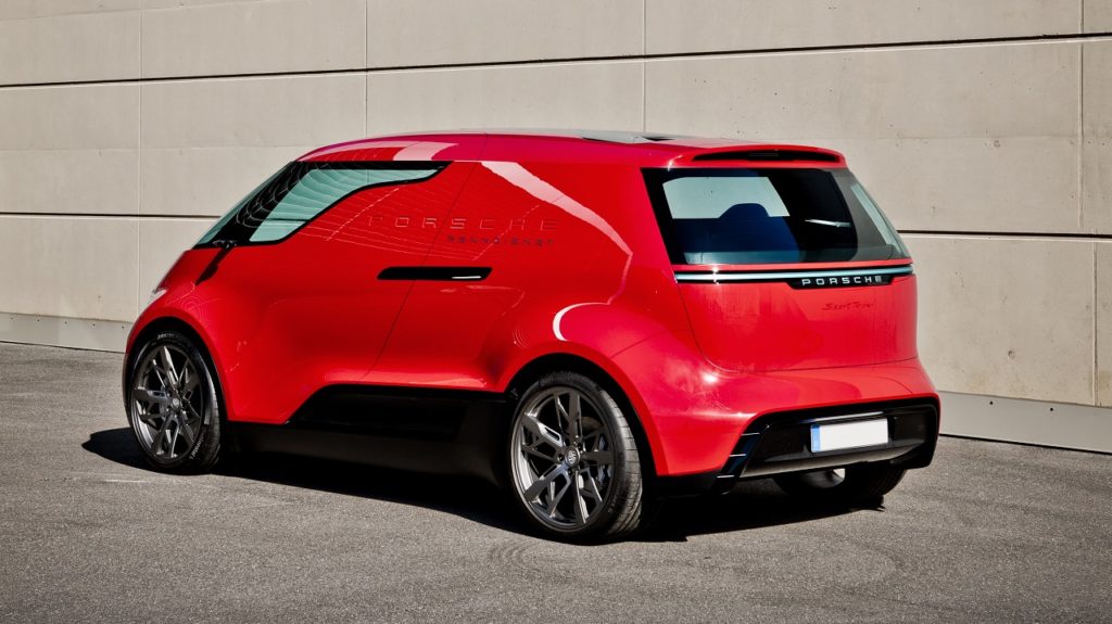 porsche vision van renndienst