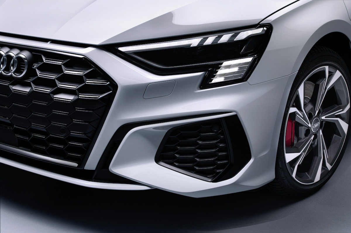 Oto Audi A3 45 TFSI e. Tak, to ten wzmocniony