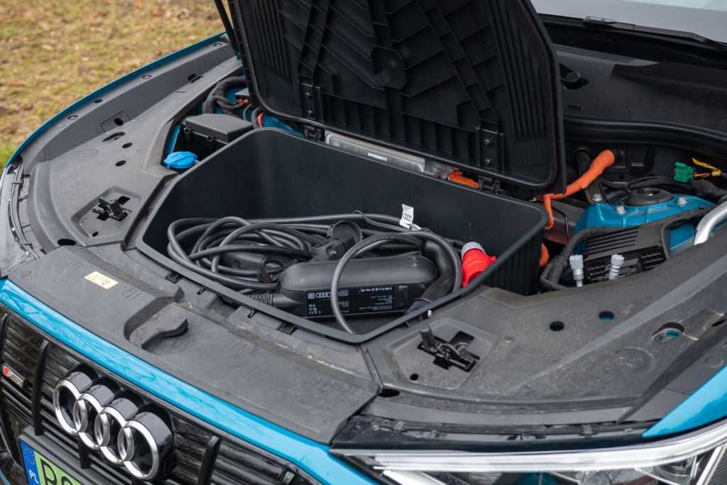 audi e-tron sportback bagażnik 
