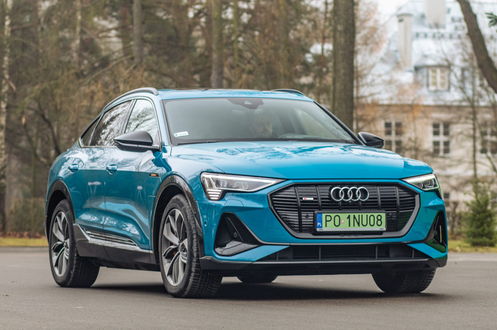 audi e-tron sportback cena 