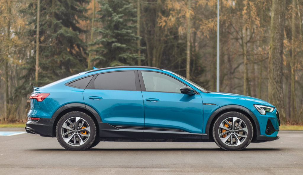 audi e-tron sportback cena 