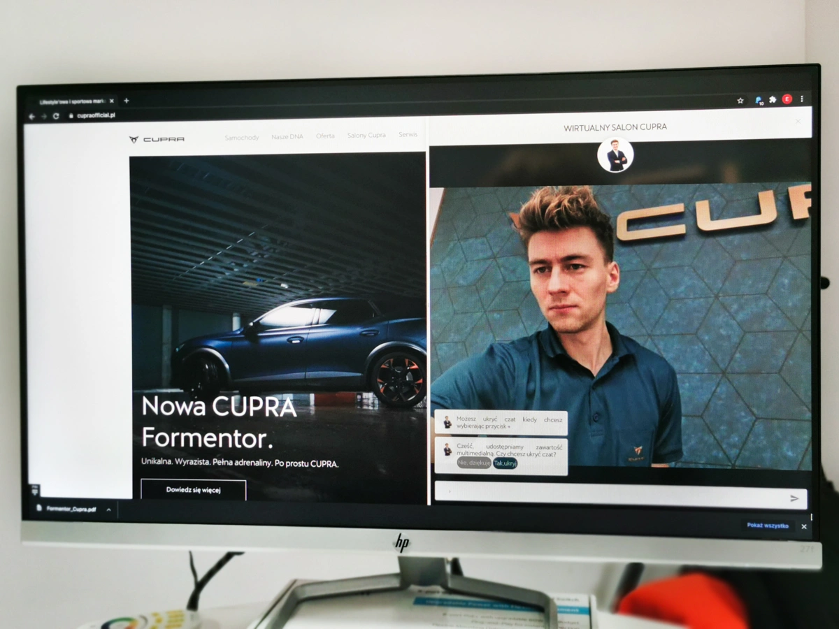 cupra wirtualny salon 