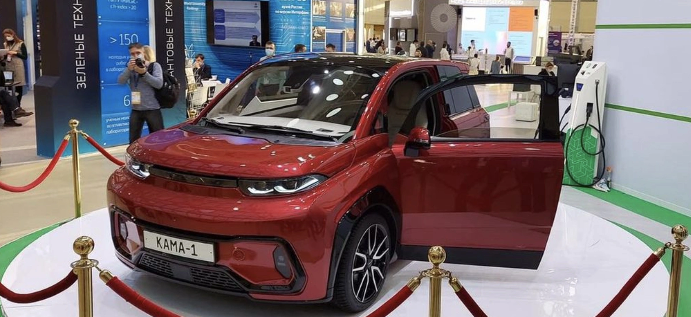 rosyjskie elektryczny samochód kama-1