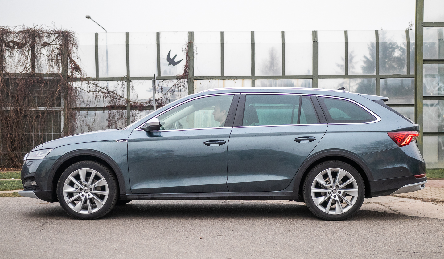 skoda octavia scout test 