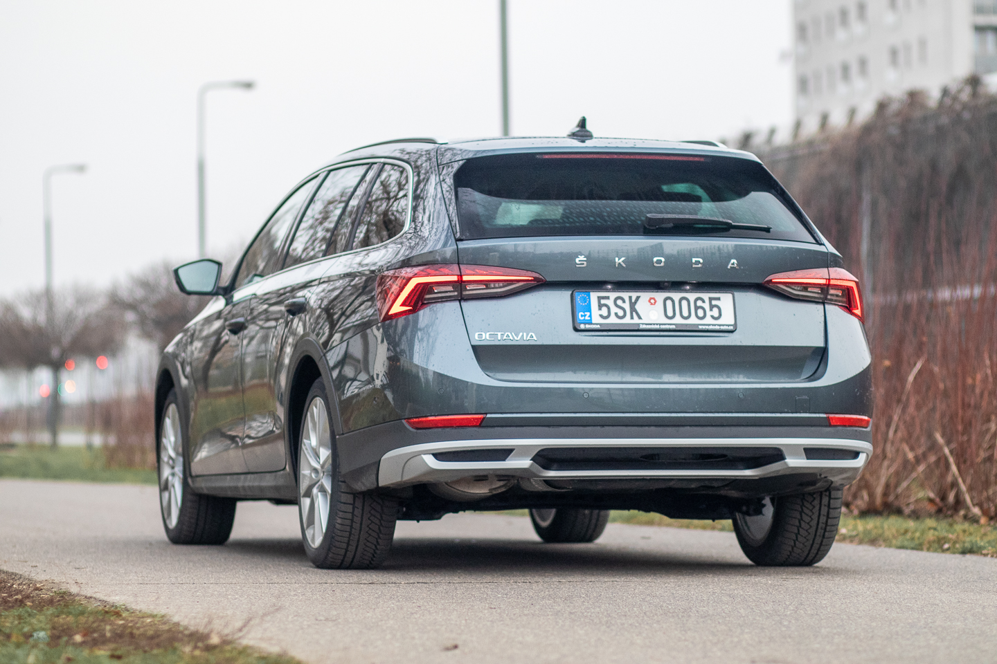 skoda octavia scout test 