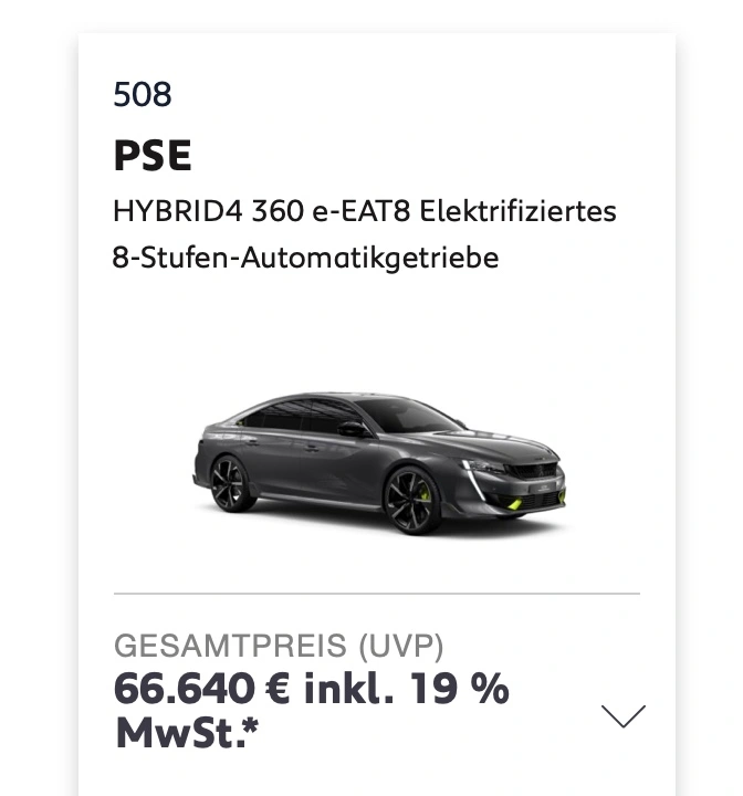 Peugeot 508 PSE 
