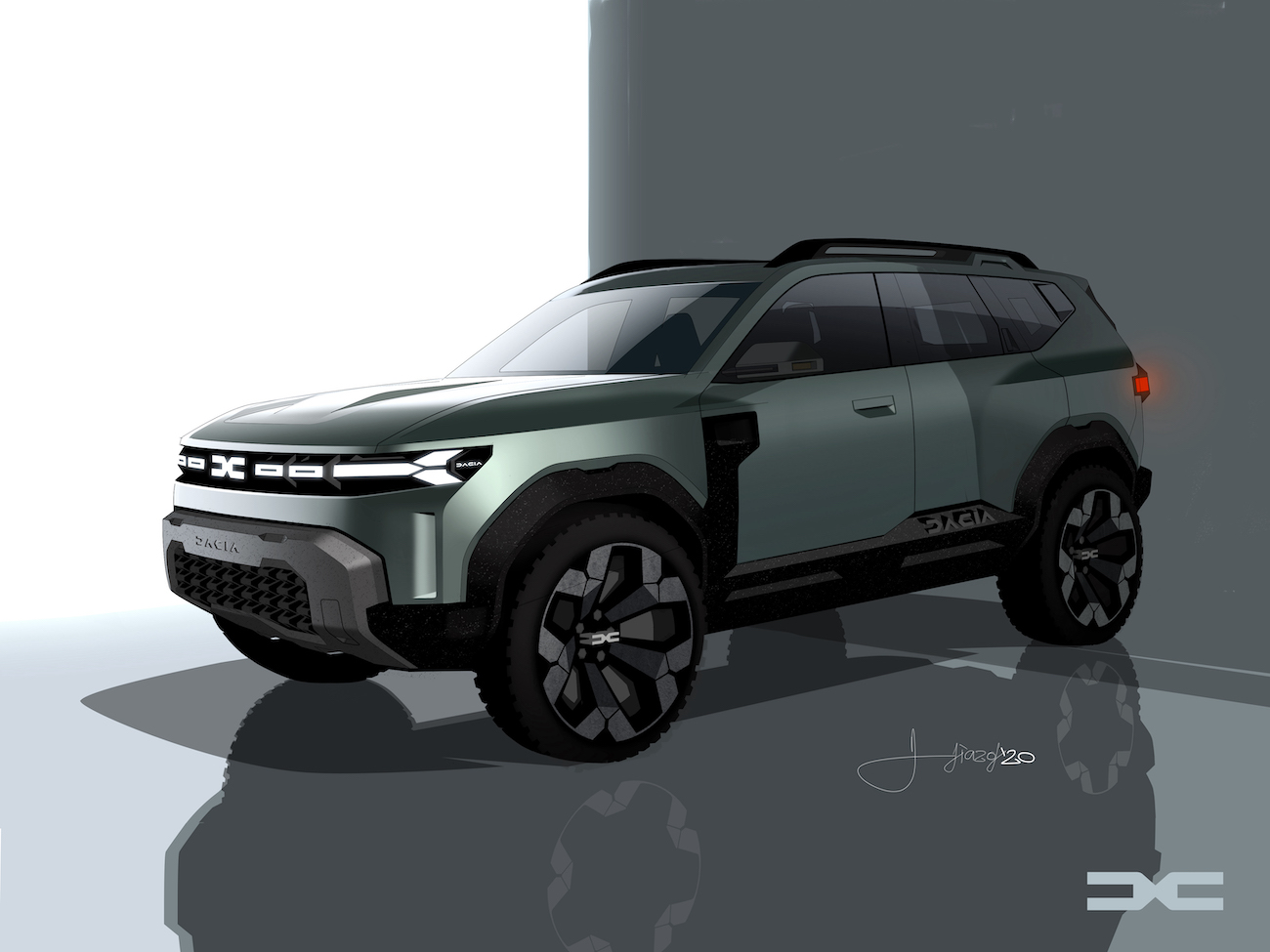 Dacia Bigster - tak ma wyglądać największy SUV tej marki