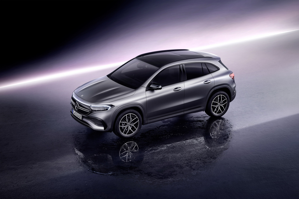 Oto Mercedes EQA. Elektryczne GLA z zasięgiem nawet ponad 500 km