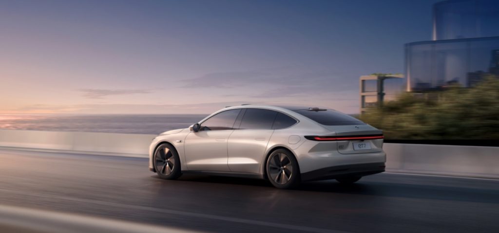 premiera NIO ET7 1000 km na jednym ładowaniu 