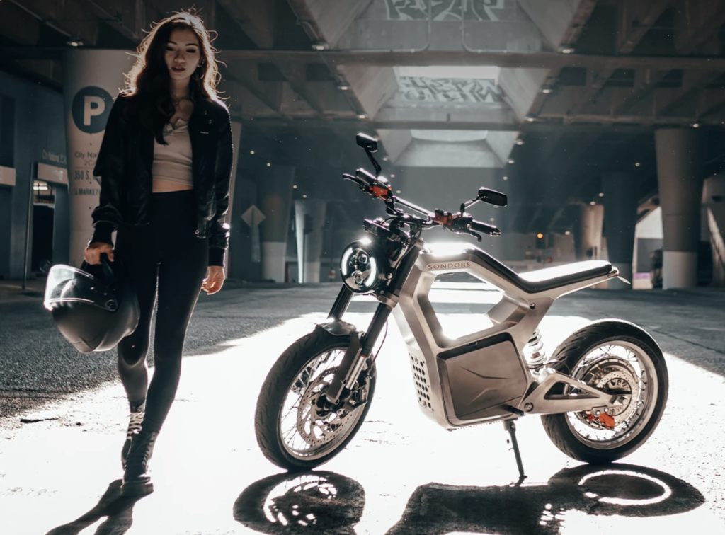 elektryczny motocykl Sondors 