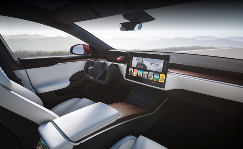 tesla model s kierownica wolant 