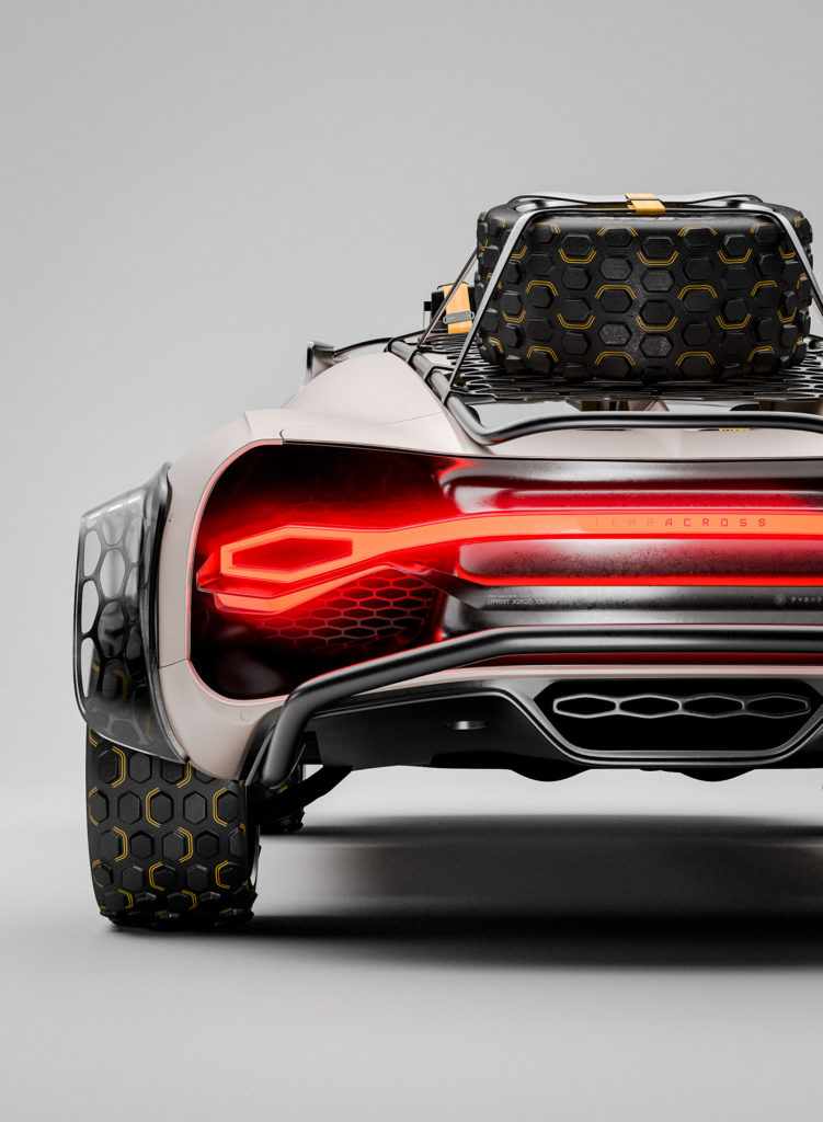 terenowe Bugatti Chiron 