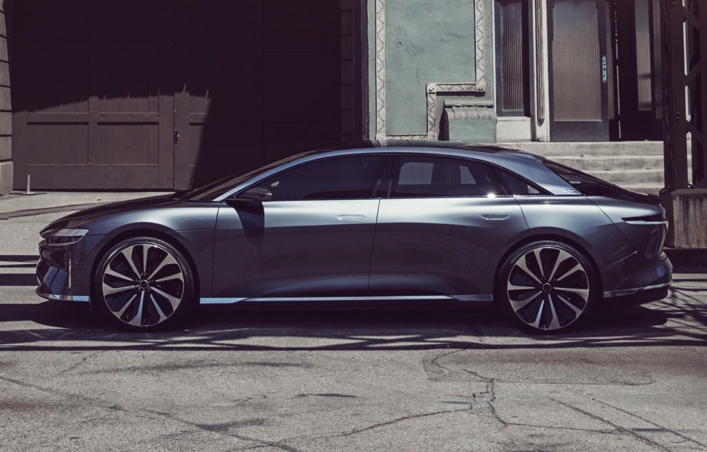 rywal tesli lucid air 