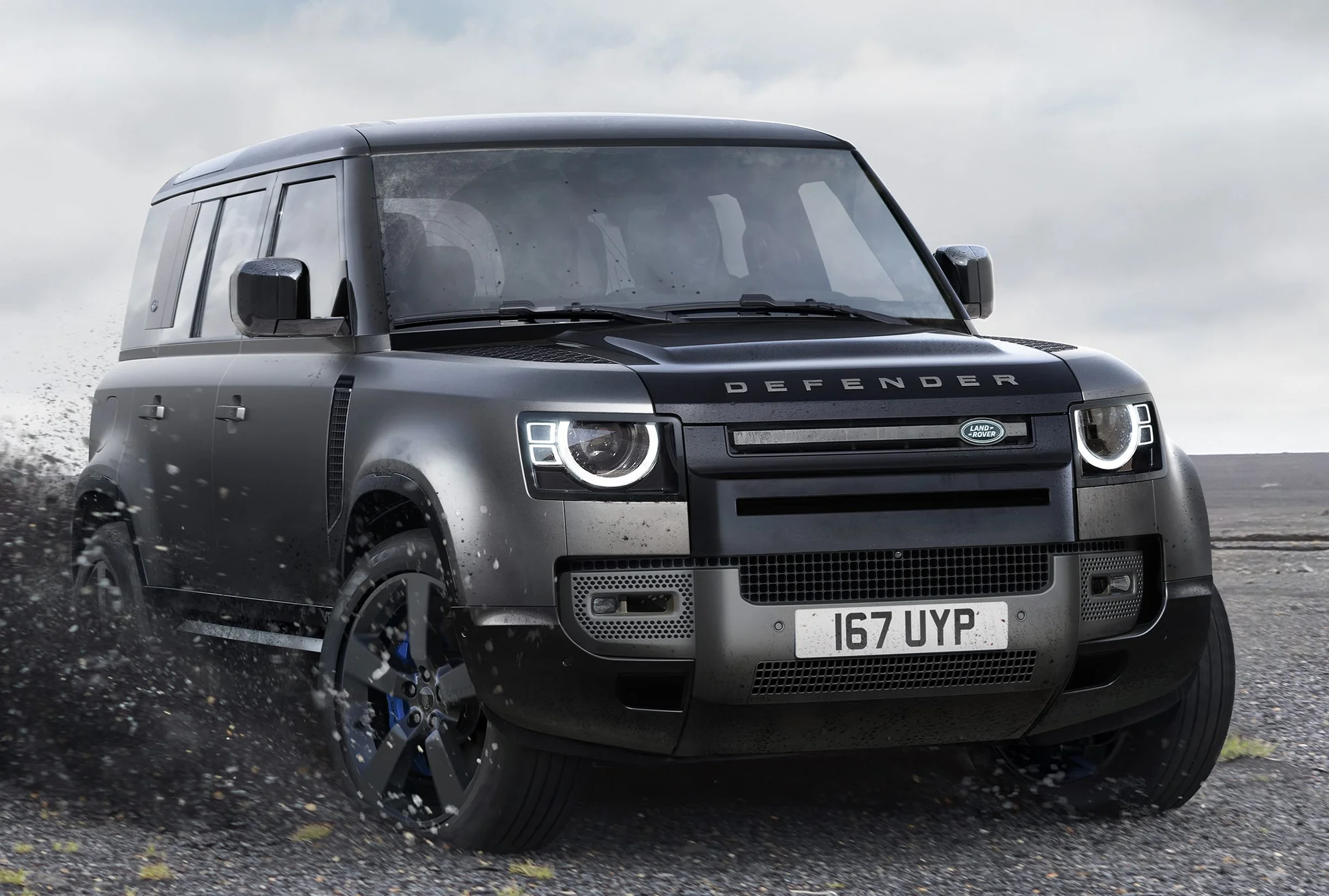 land rover defender v8