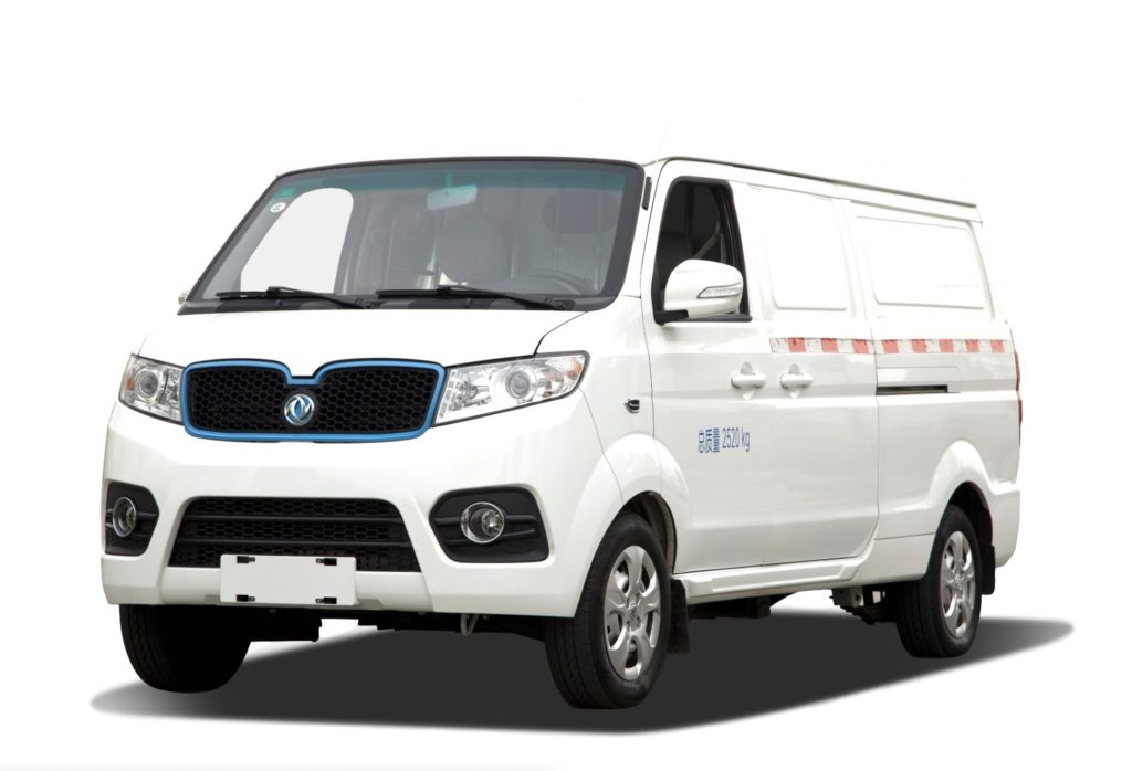 elektryczny samochód dostawczy dongfeng 