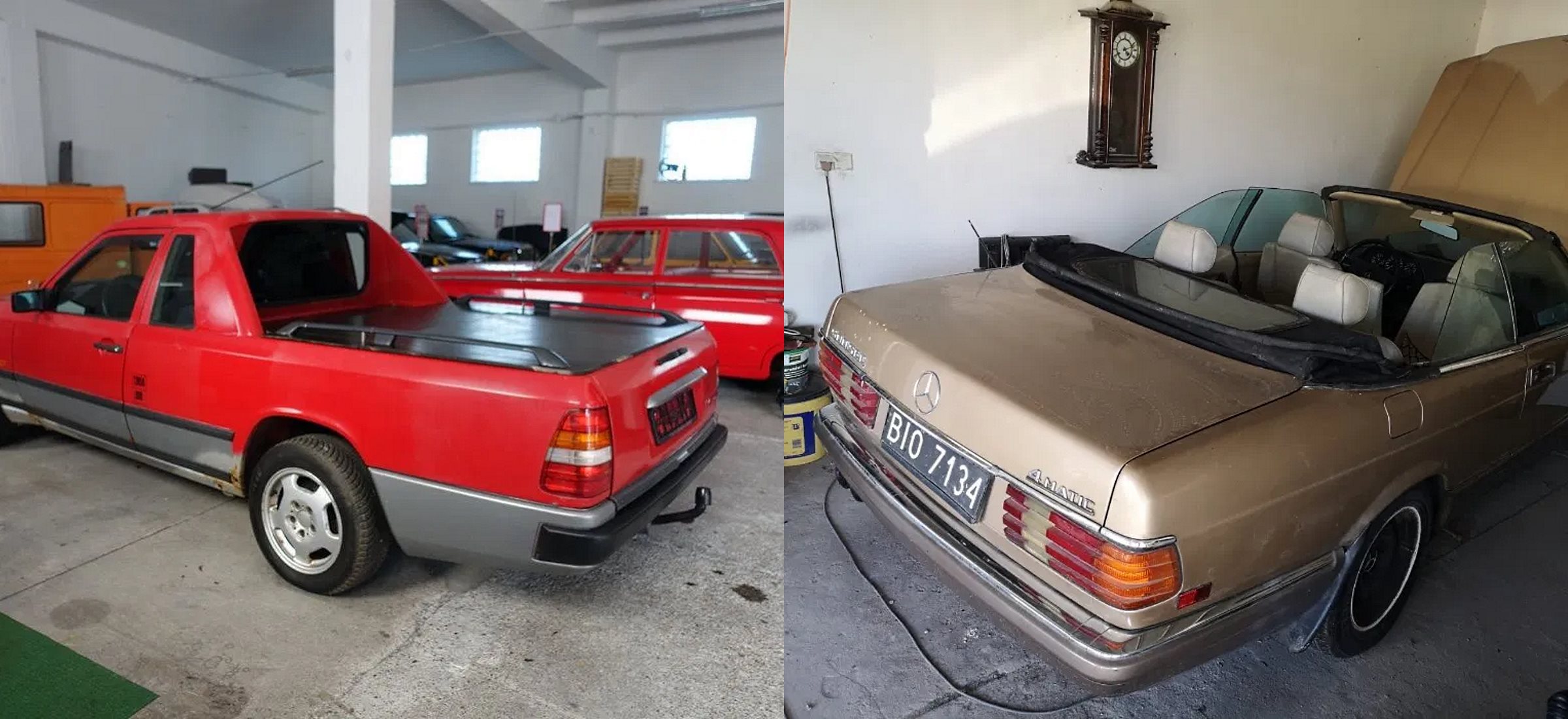 Mercedes W124 pickup