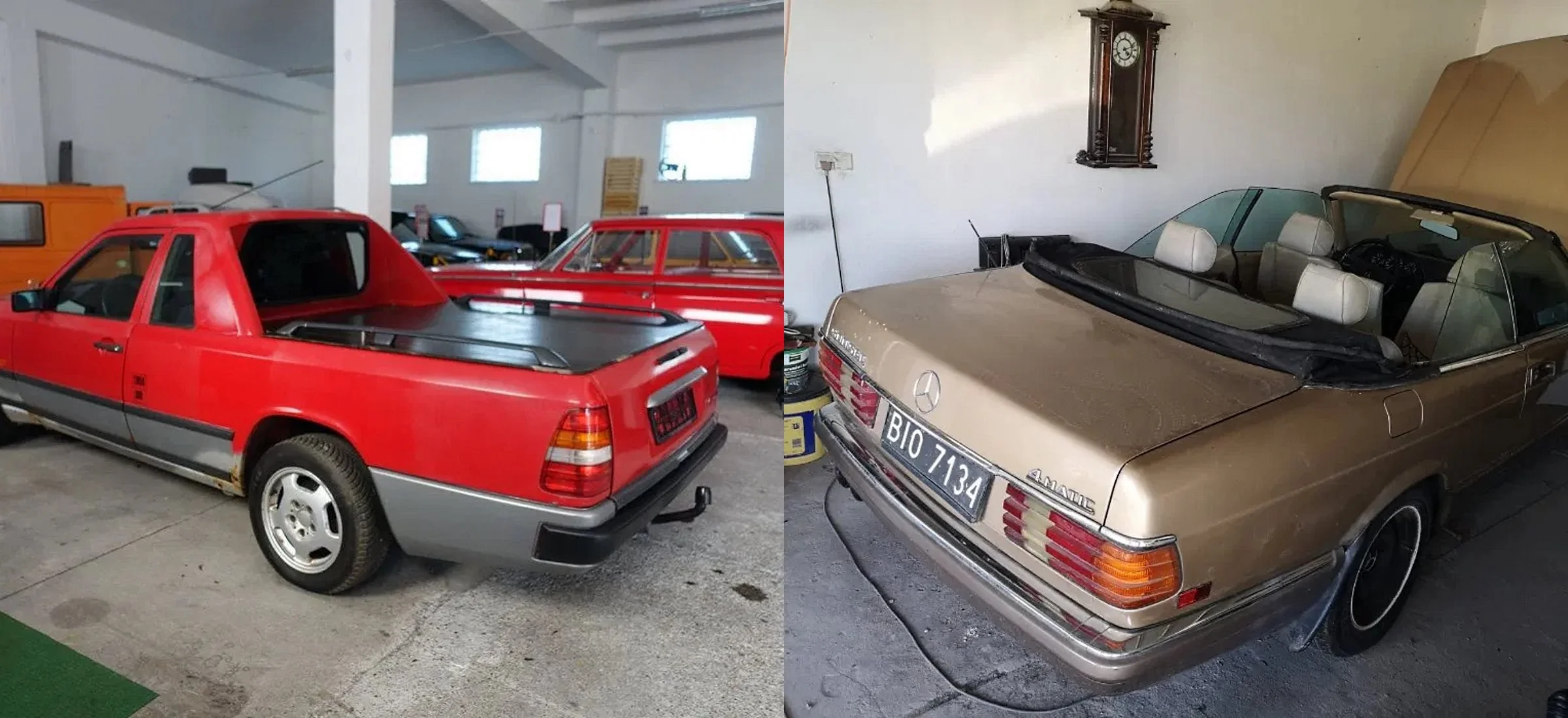 Mercedes W124 pickup