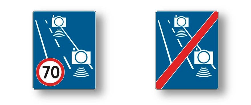 odcinkowy pomiar prędkości A1 mandaty 