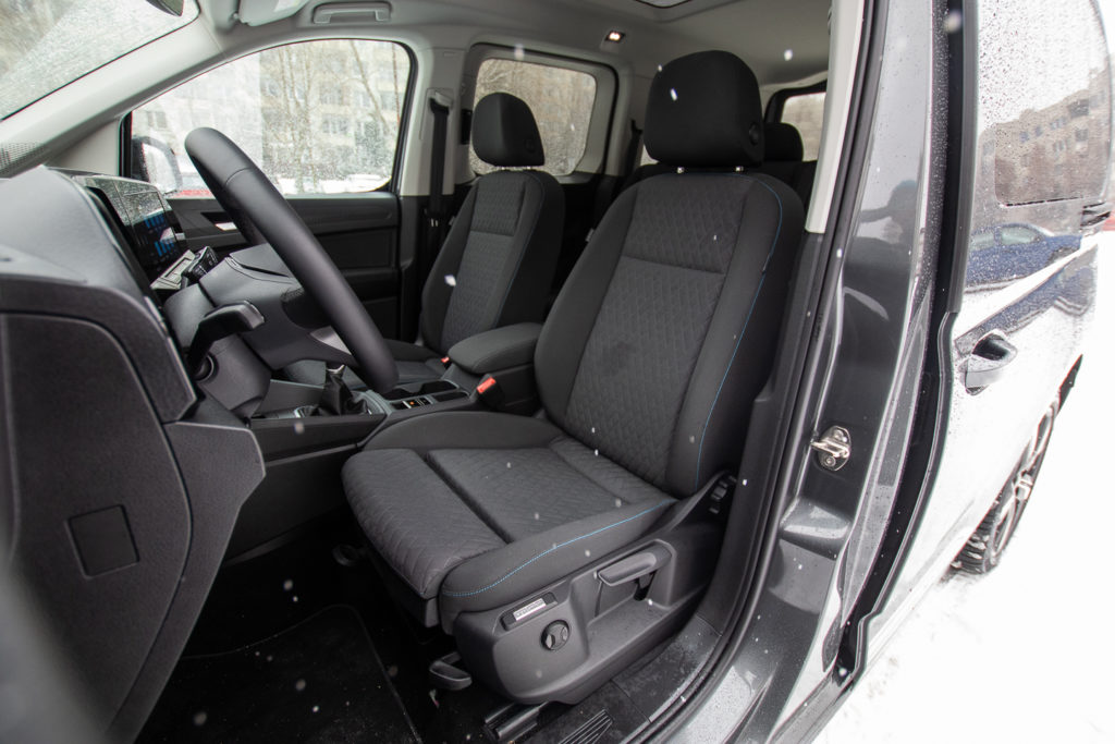 vw caddy test 