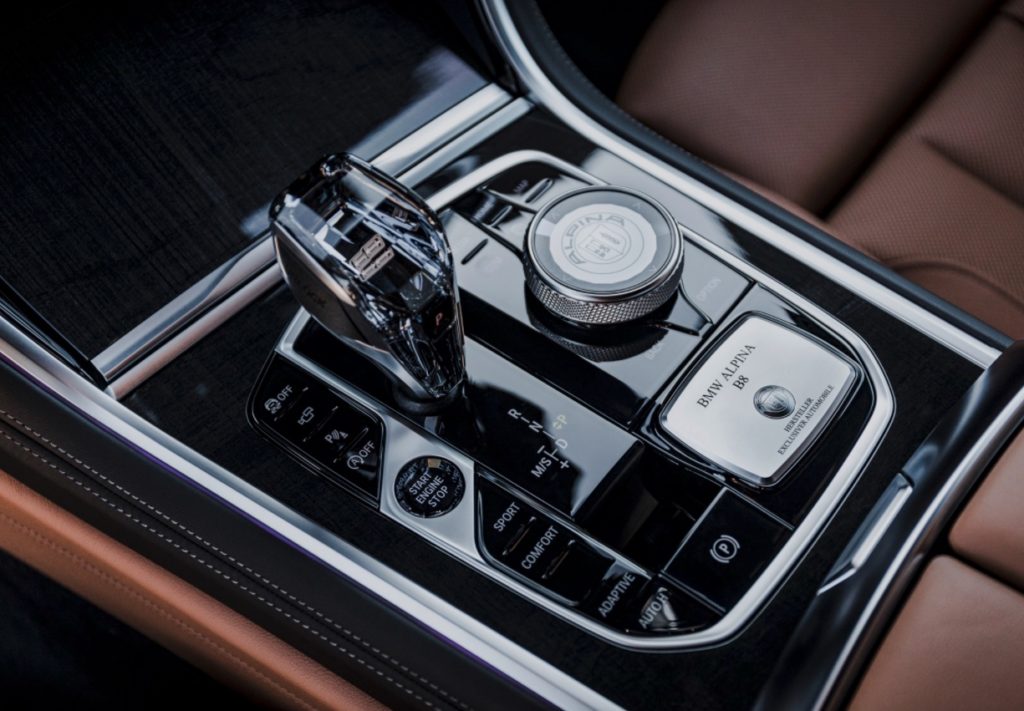 alpina b8 gran coupe wnętrze