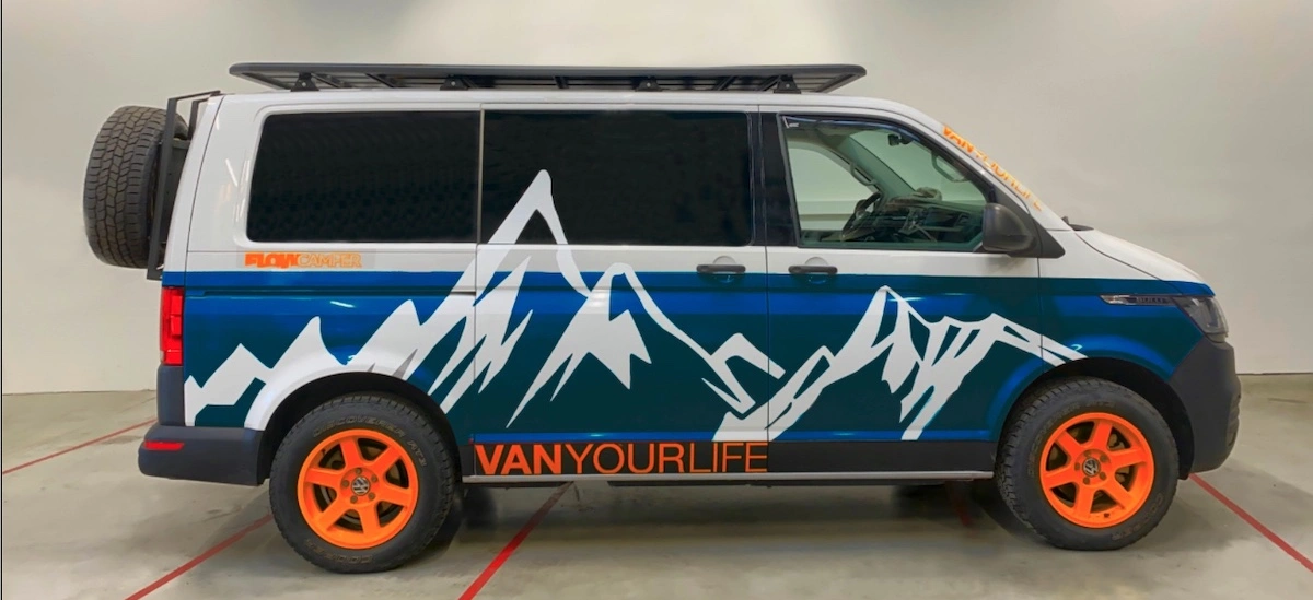 volkswagen transporter kamper konwersja