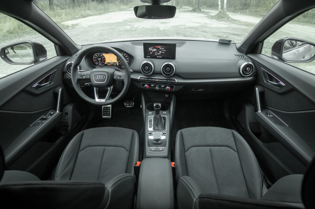 audi Q2 2021 wnętrze