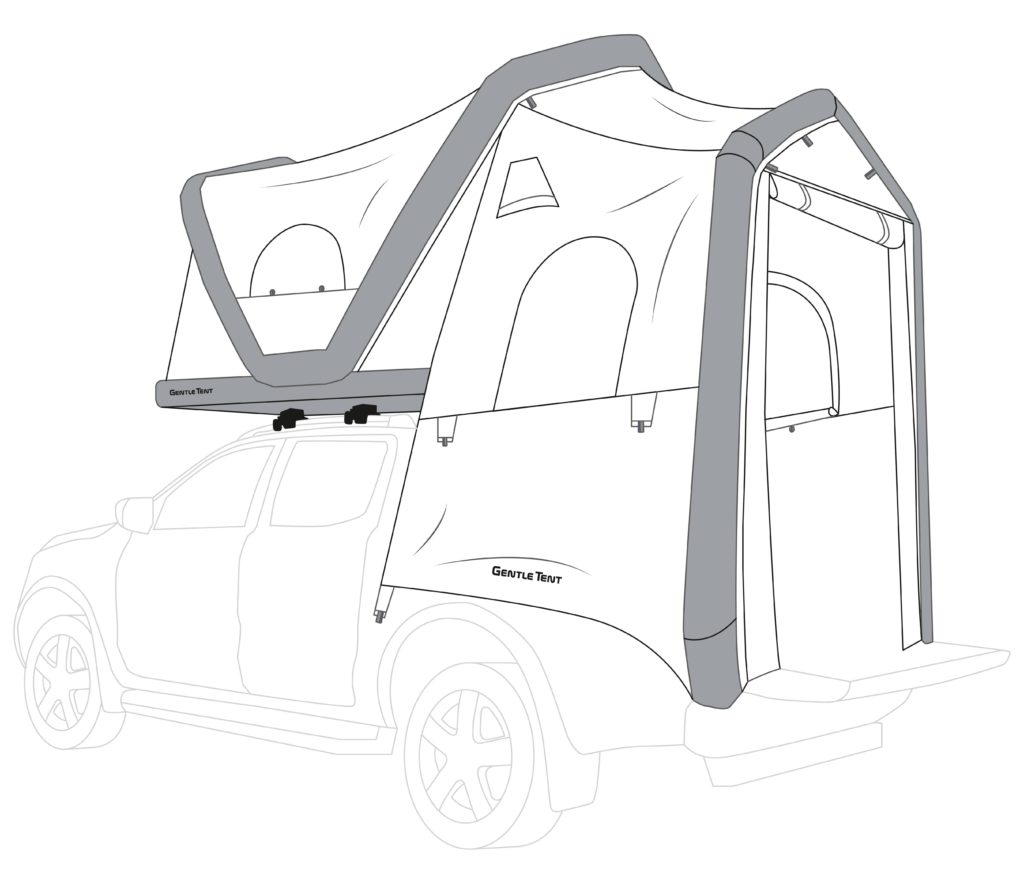 namiot na dach mitsubishi l200
