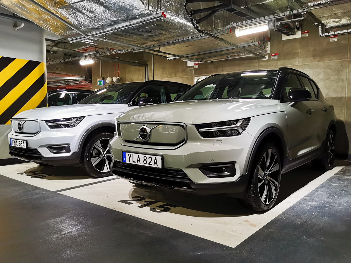volvo xc40 recharge p8 