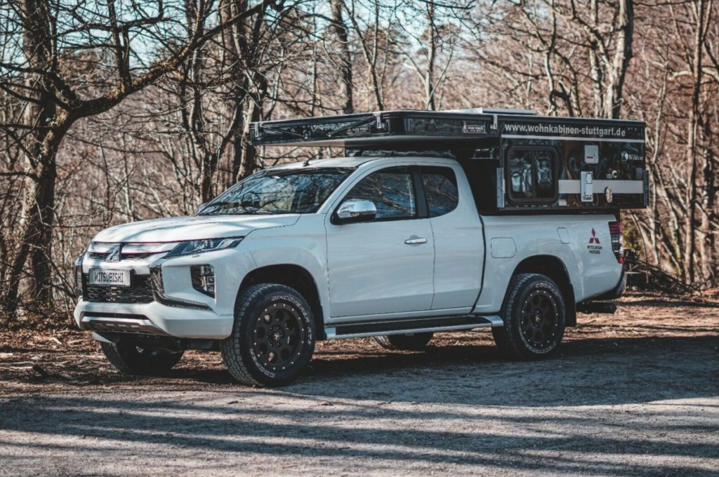 mitsubishi l200 kamper mobile de