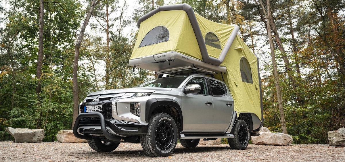 namiot na dach mitsubishi l200
