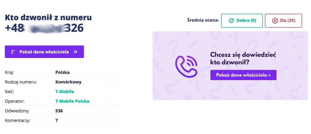 czy podać vin nieznany numer
