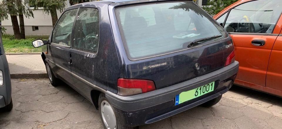 tani elektryczny samochód peugeot 106 electrique