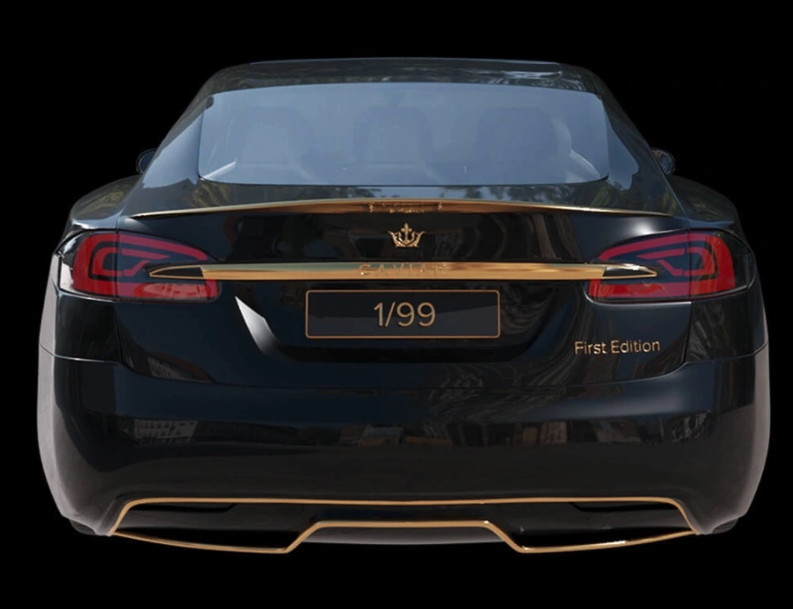 tesla model s tuning caviar 