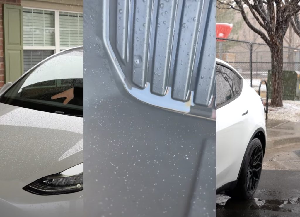 tesla model y usterki