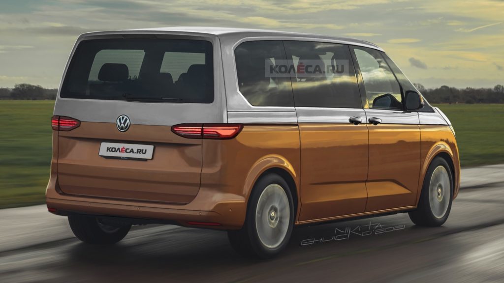 vw multivan t7 wizualizacja 2