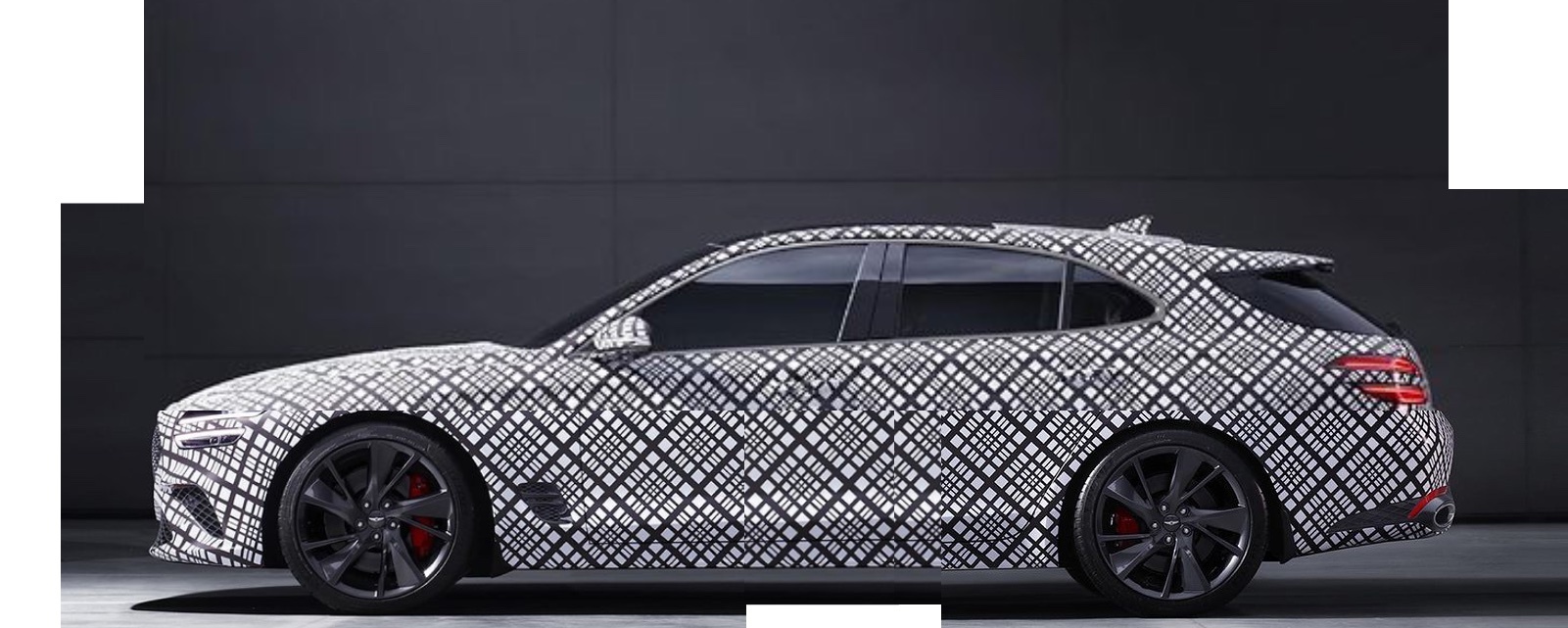 genesis G70 shooting brake puzzle