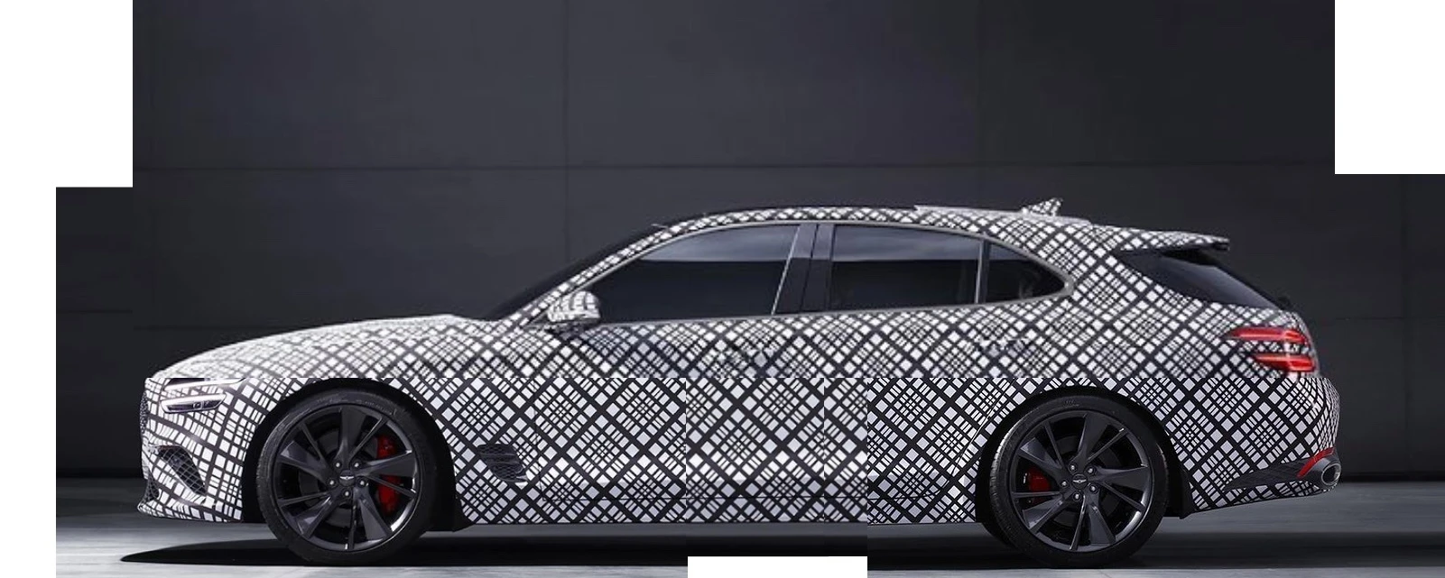 genesis G70 shooting brake puzzle