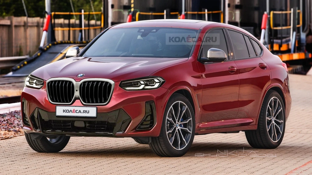 bmw x4 lifting wizualizacja