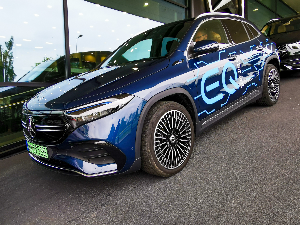 mercedes eqa pierwsza jazda 