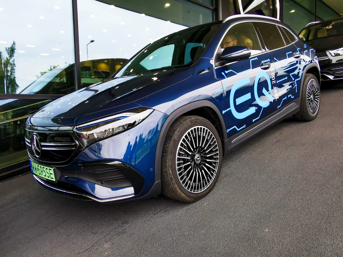 mercedes eqa pierwsza jazda 