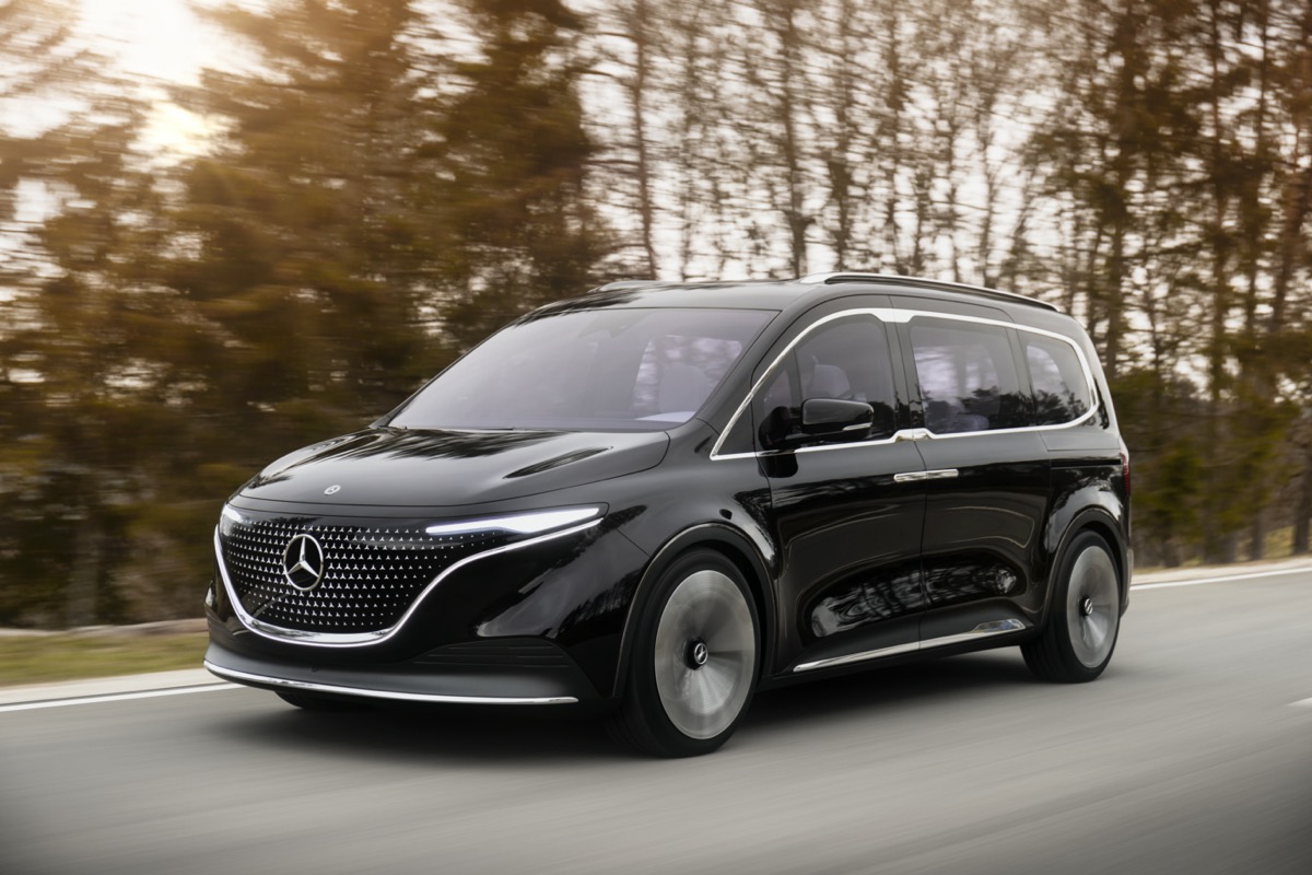 Mercedes pokazał EQT. To elektryczny kombivan o długości 4,9 m