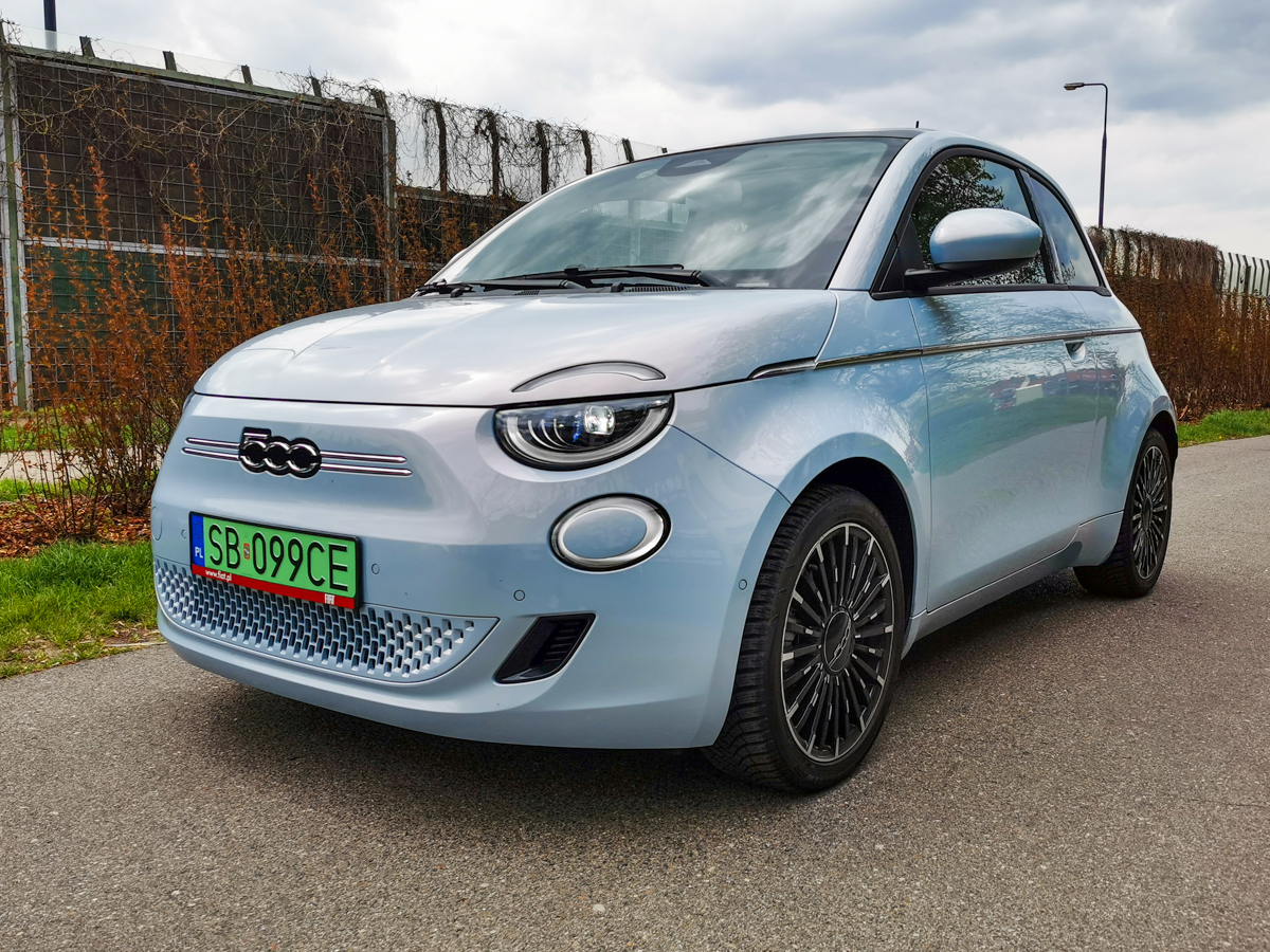 elektryczny fiat 500 