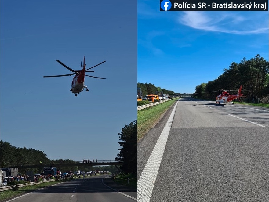 tesla autopilot wypadek słowacja 