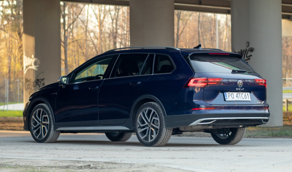 volkswagen golf alltrack 2021 test 
