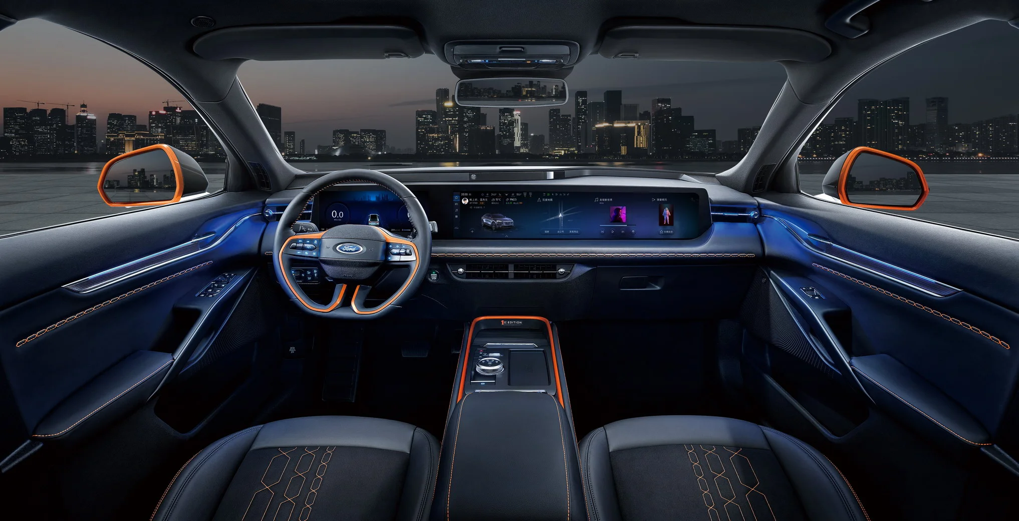 nowy elektryczny suv forda